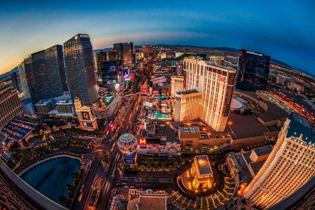 Las Vegas Buildings Lights