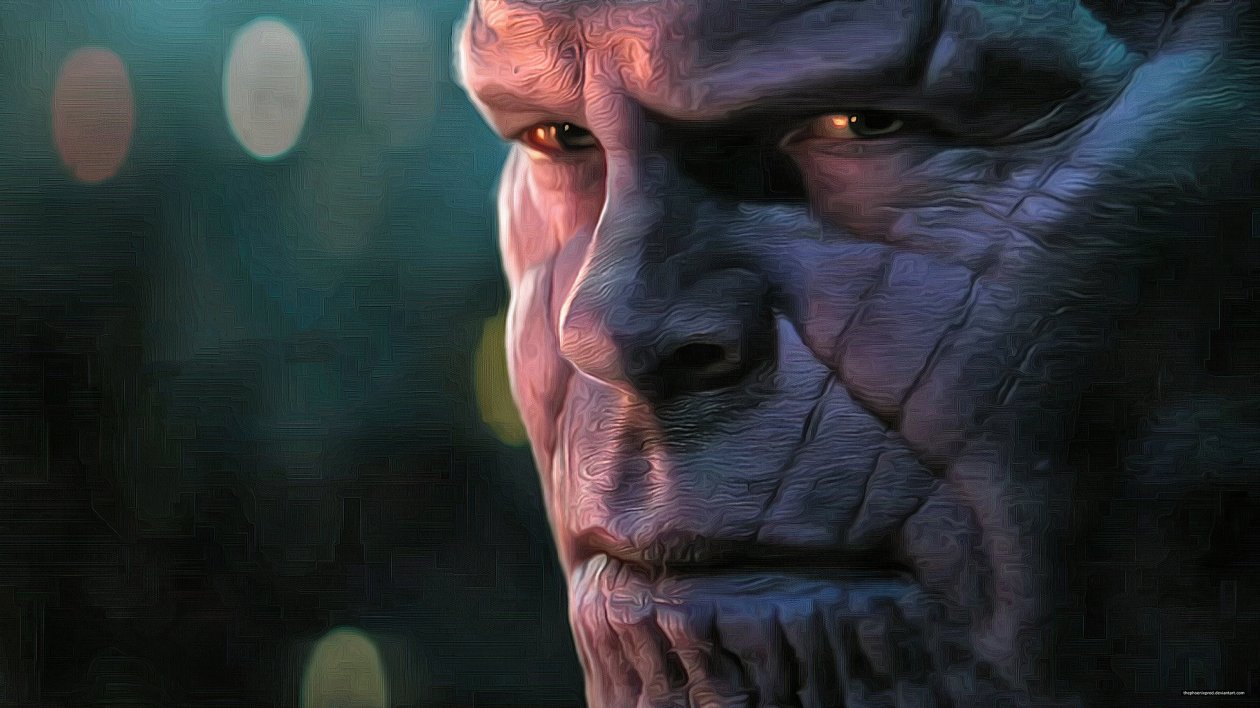 Thanos In Avengers Infinity War 2018 4k Artwork
