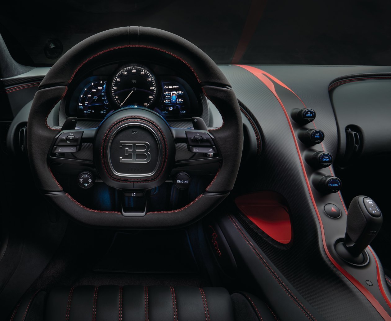 Bugatti Chiron Front Panel 4k