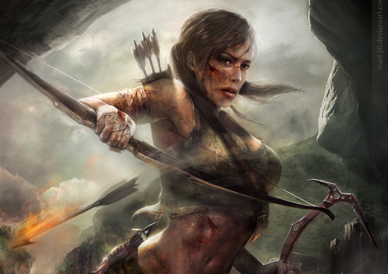 Lara Croft Tomb Raider Artwork