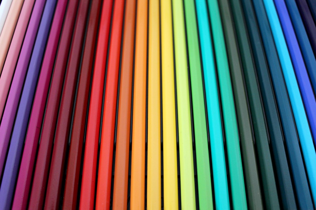 Colorful Crayons Pencils Background 5k