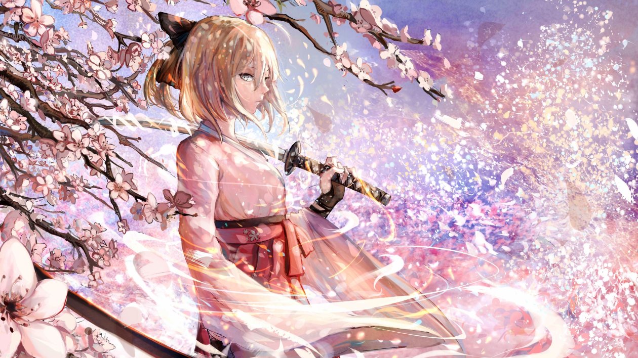Fate Grand Order Anime Girl With Sword 4k