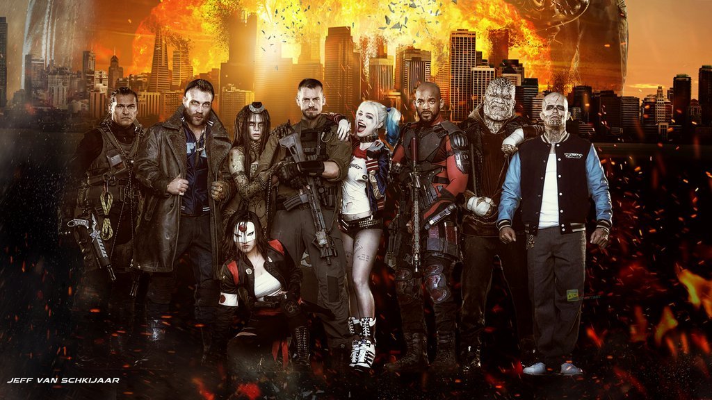Suicide Squad Amazing Art