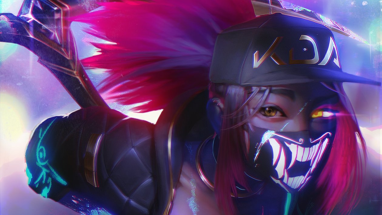 Akali League Of Legends Fan Art