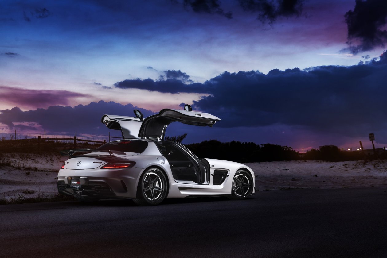Renntech Mercedes Benz Sls Black Series 4k