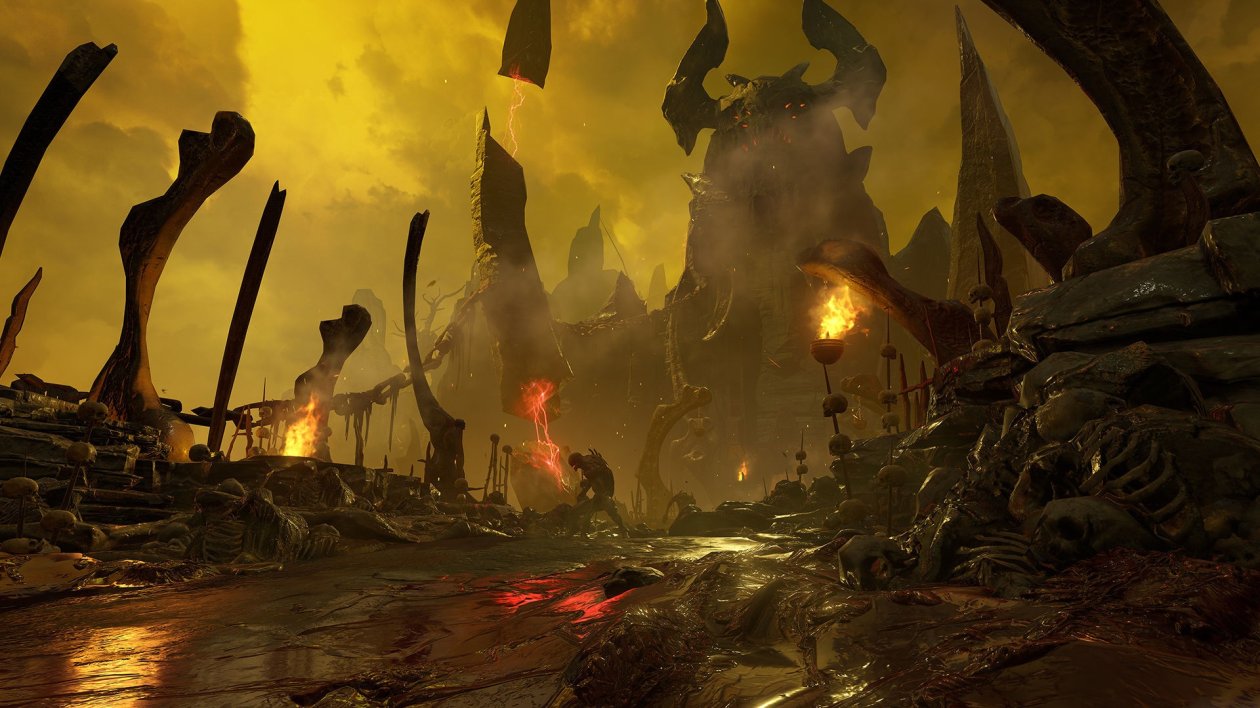 Doom Game First Person Mode