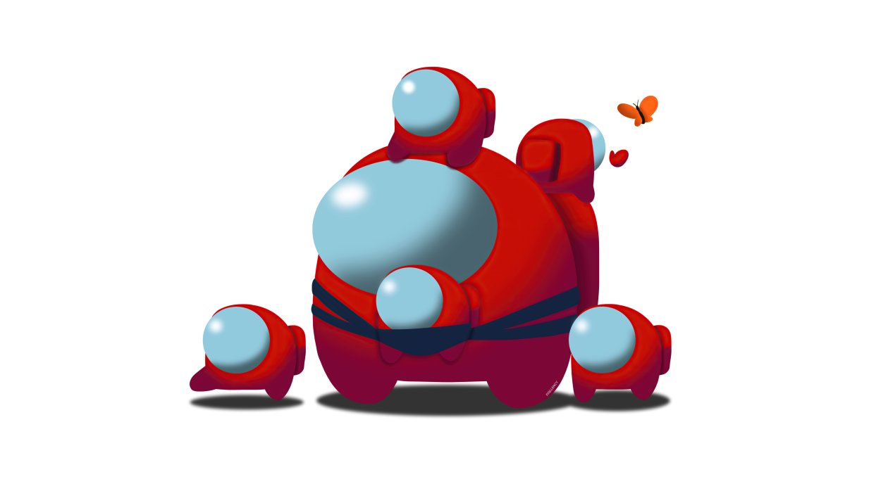 Among Us Dady Of Five 5k