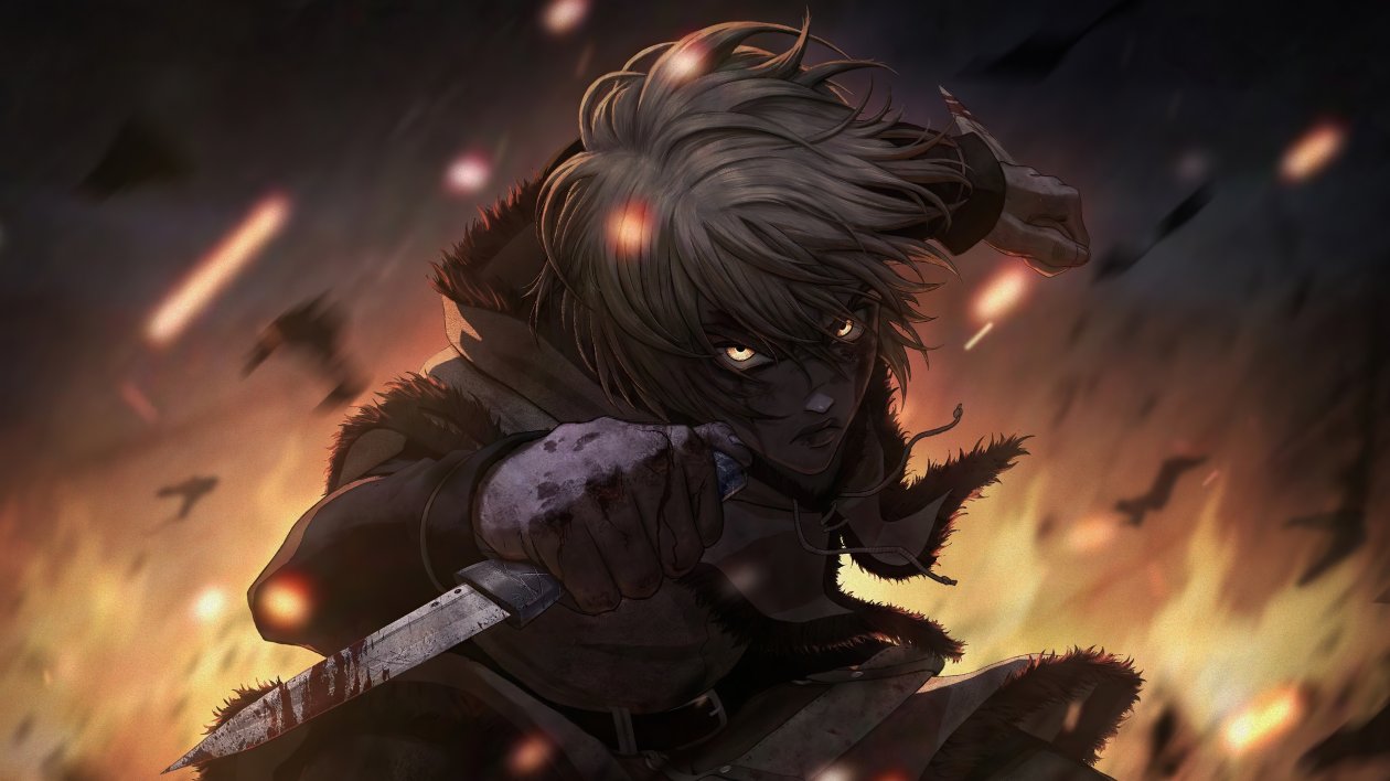 Thorfinn From Vinland Saga 5k