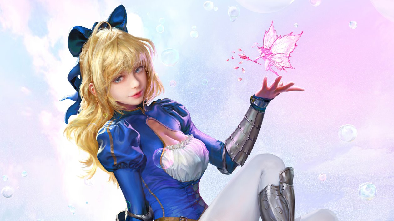 Blonde Hair Girl Miracle