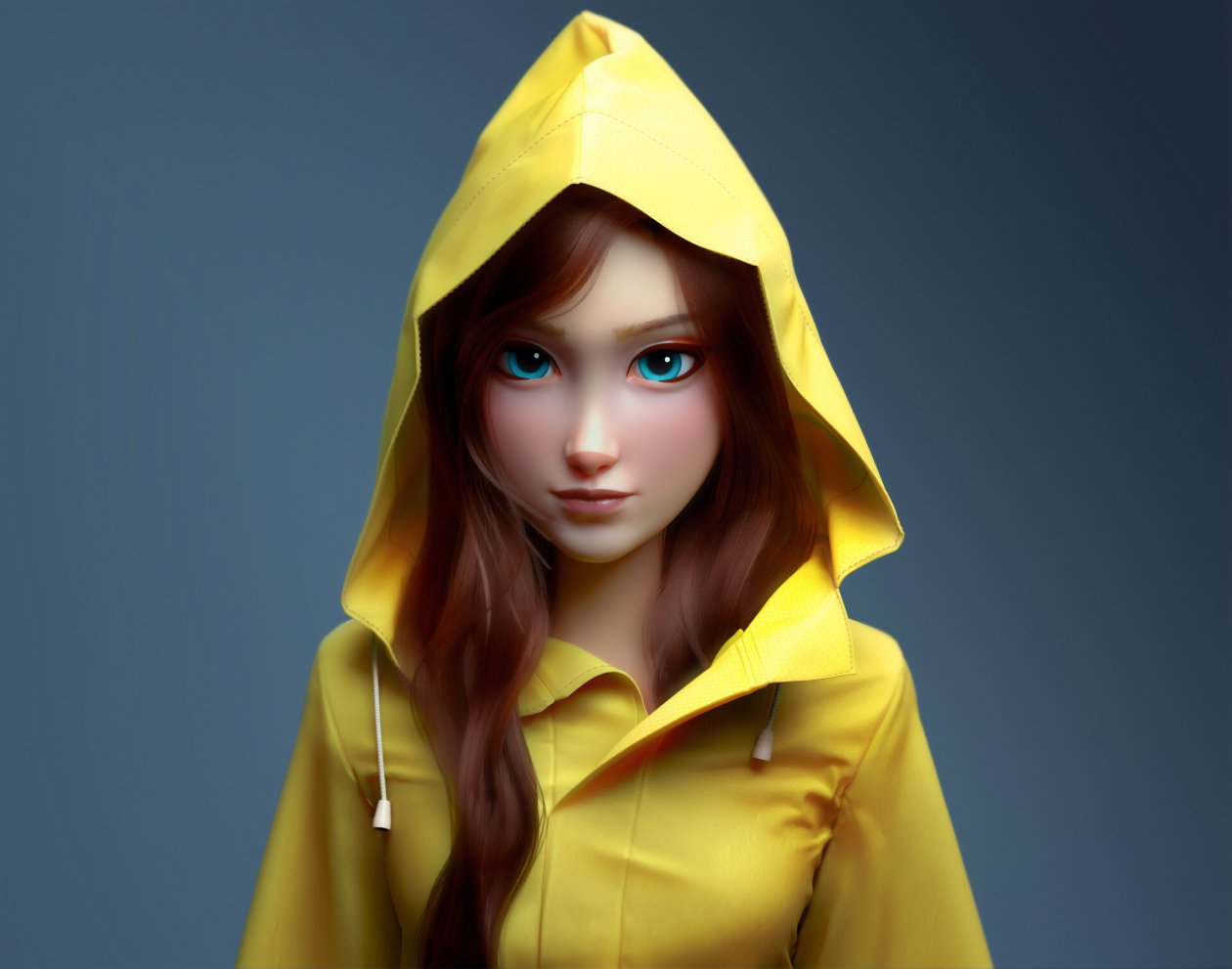 3d Cgi Girl Art