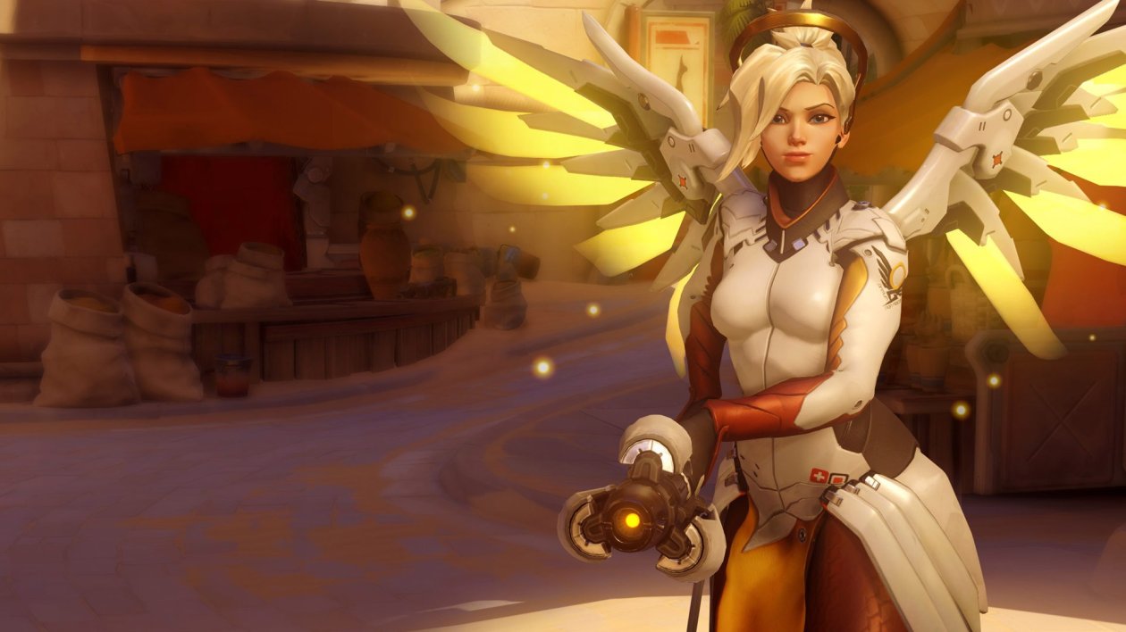 Mercy In Overwatch Game