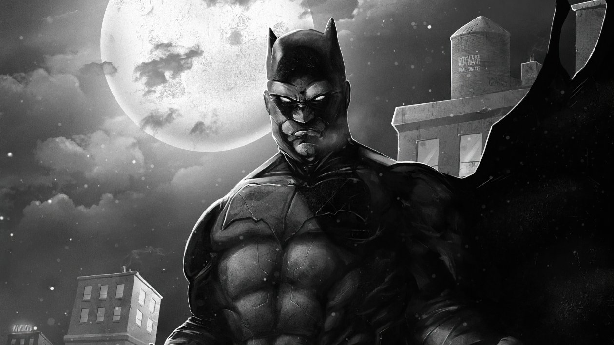 Batman Monochrome Knight