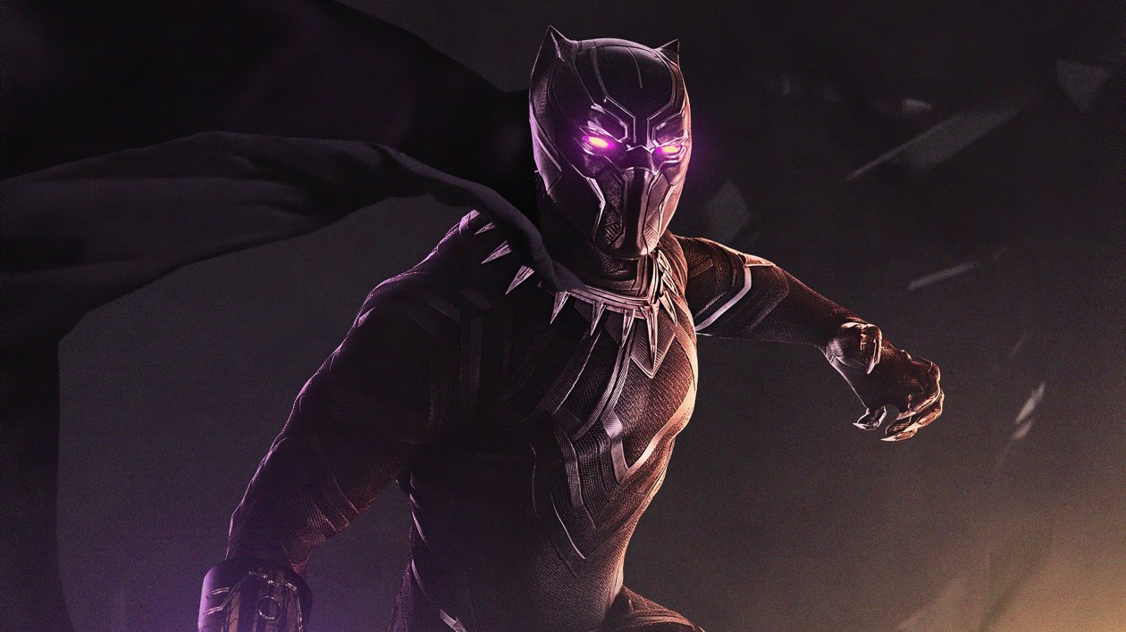 Black Panther Purple Eyes