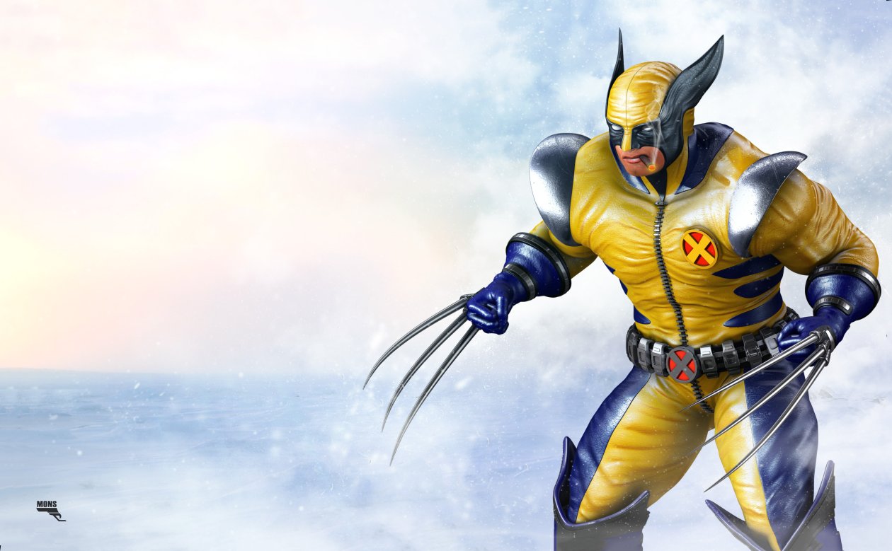 Wolverine 3d CGI Artwork