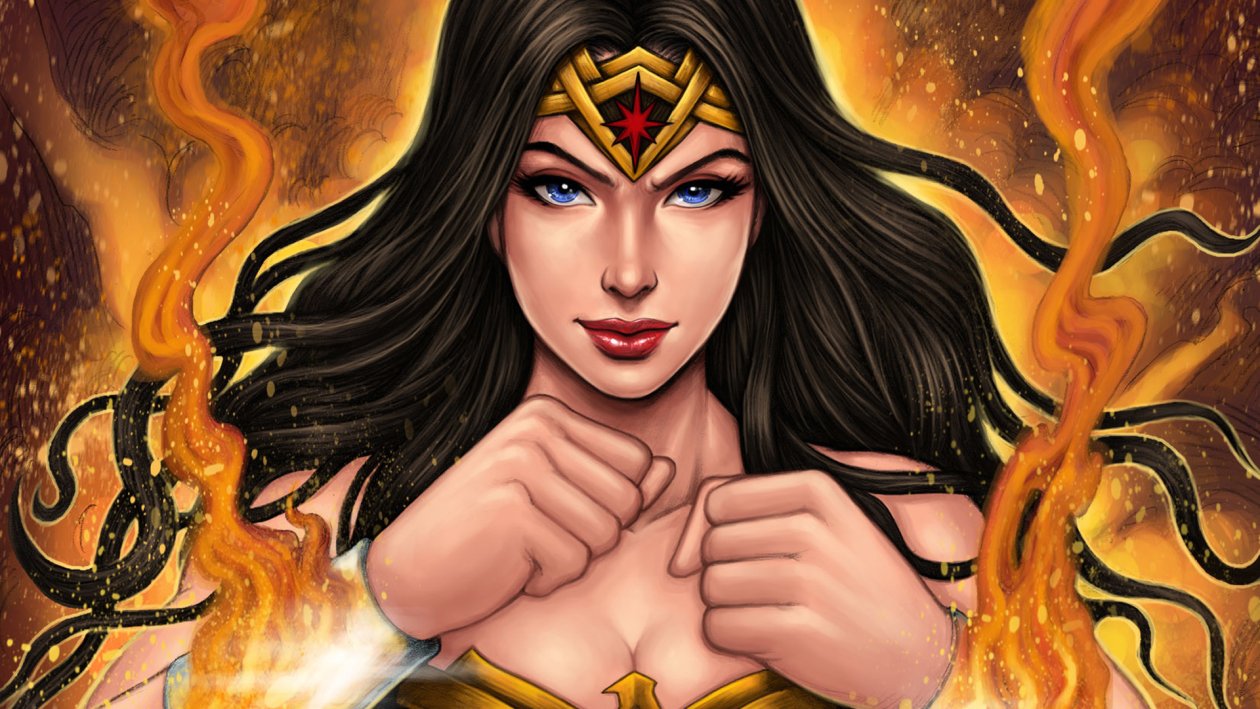 Art Wonder Woman New