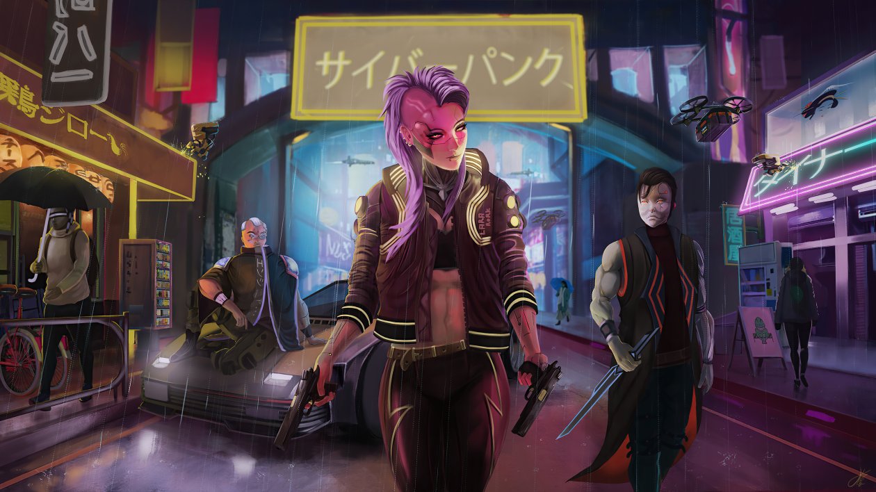 Cyberpunk 2077 5k Game