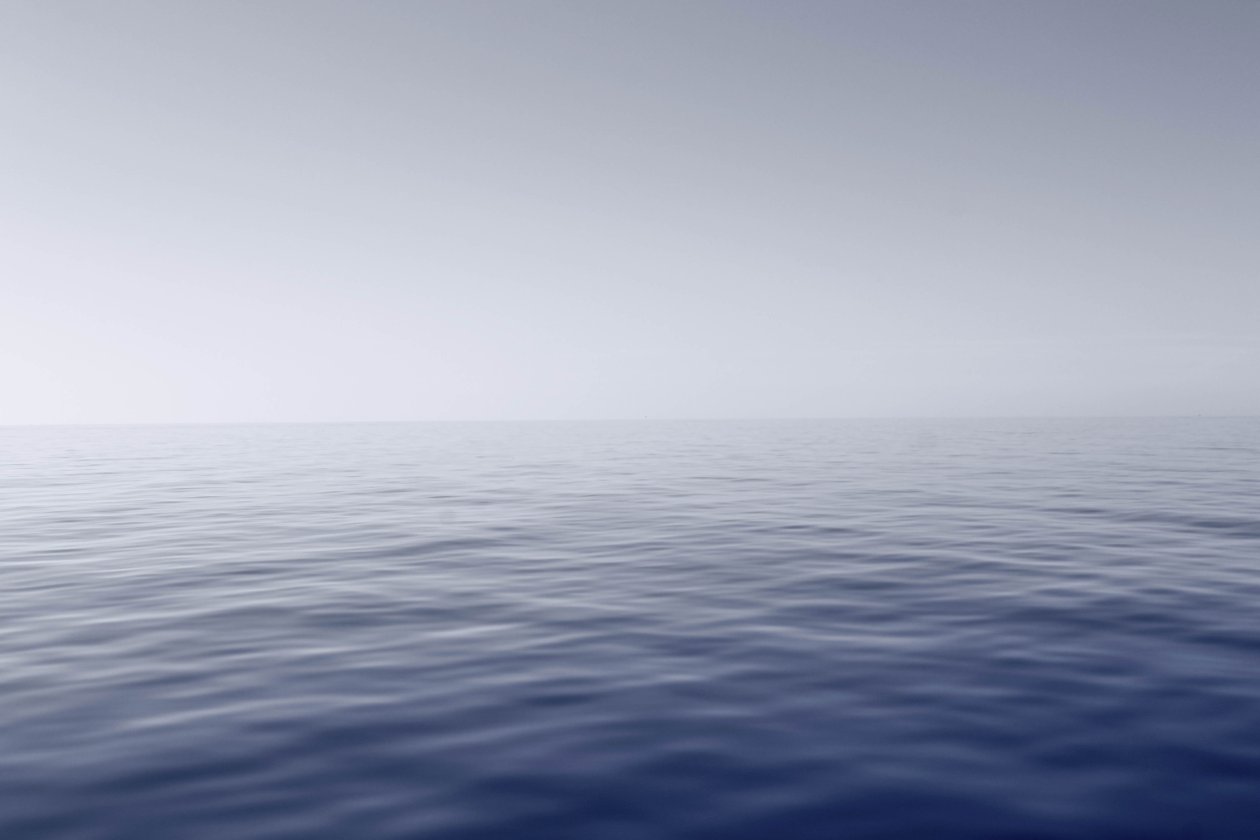 Silent Blue Water Sea