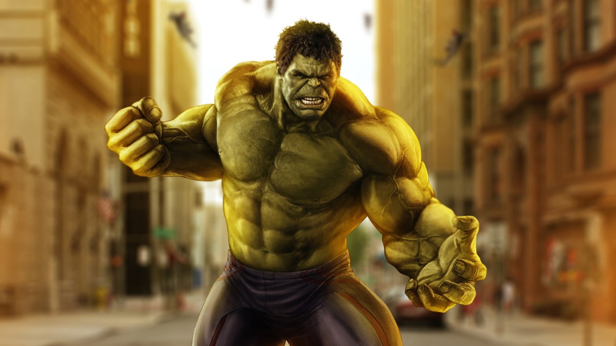 Avengers Age Of Ultron Hulk Artwork