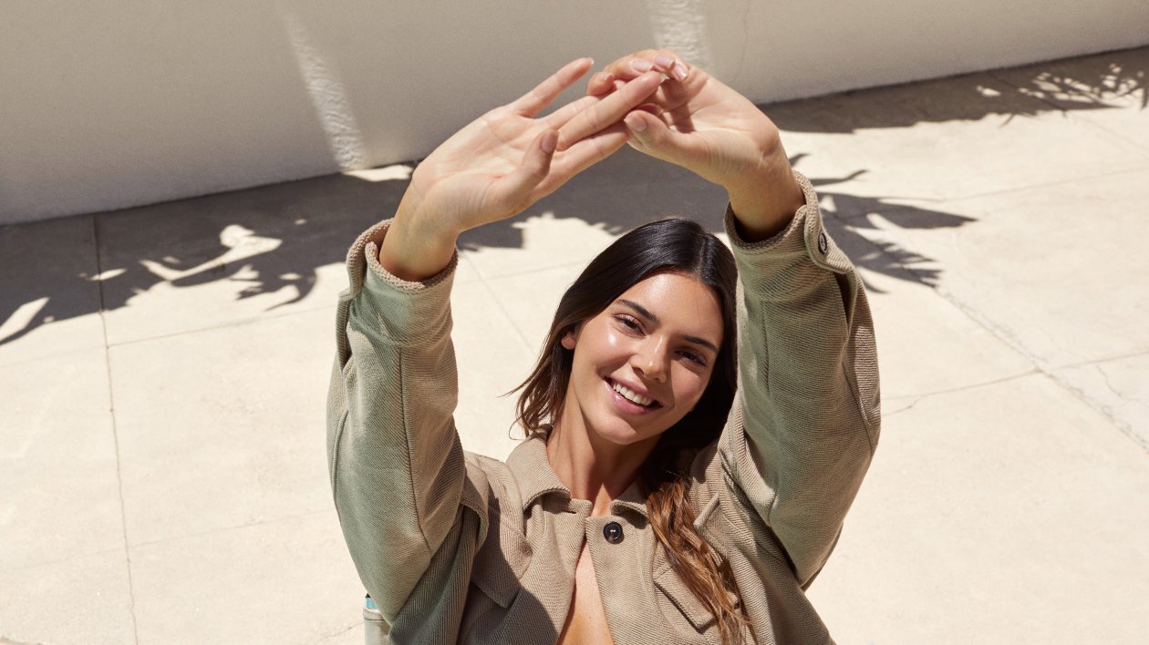 Kendall Jenner About You Photoshoot