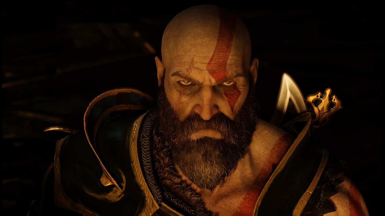Kratos Angry Eyes God Of War 4