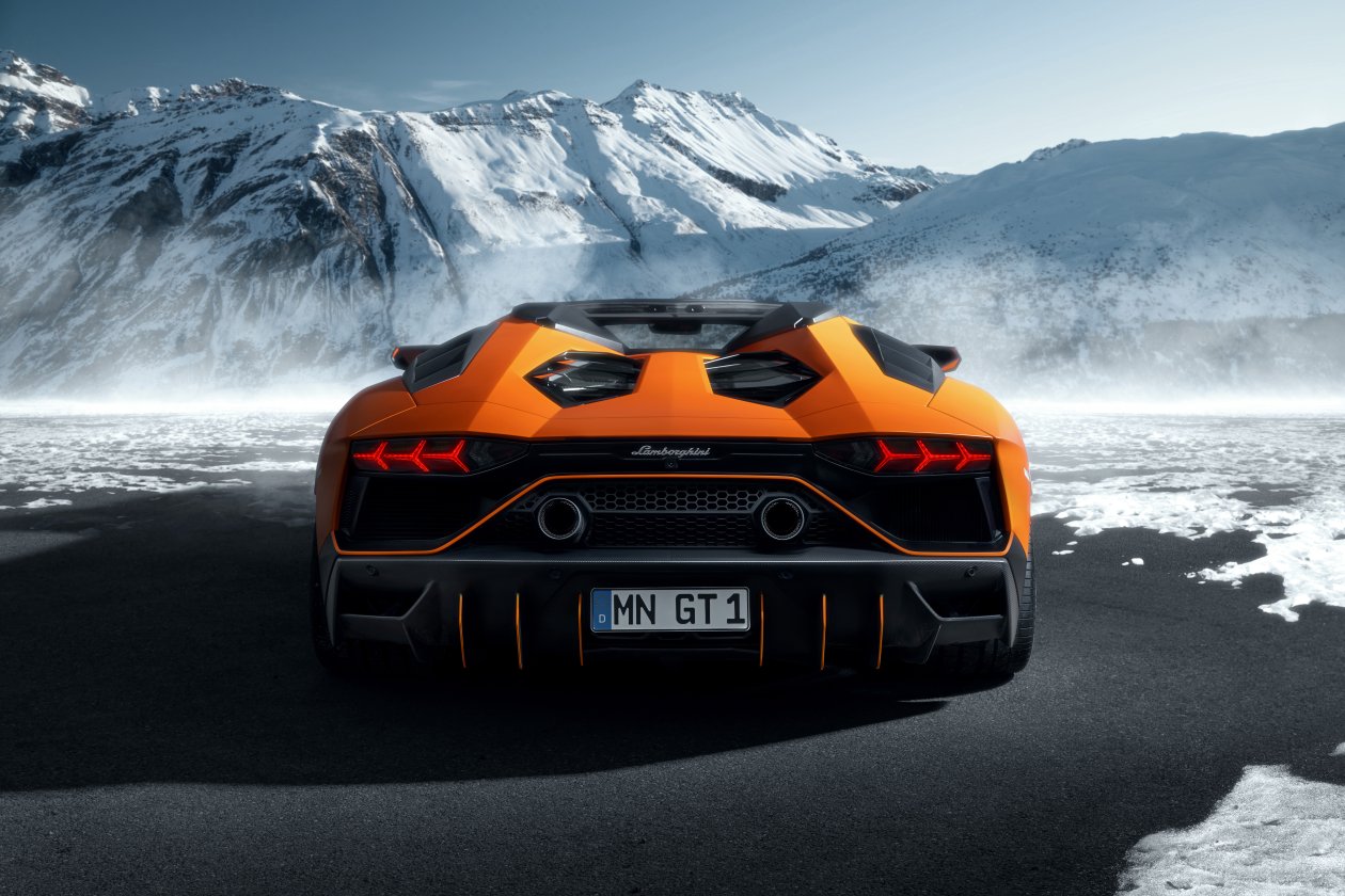 Novitec Lamborghini Aventador Ultimae Roadster Rear Look 10k