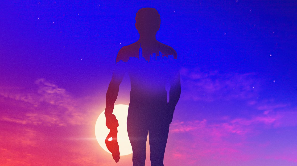 Spiderman No Way Home Walking Away 4k