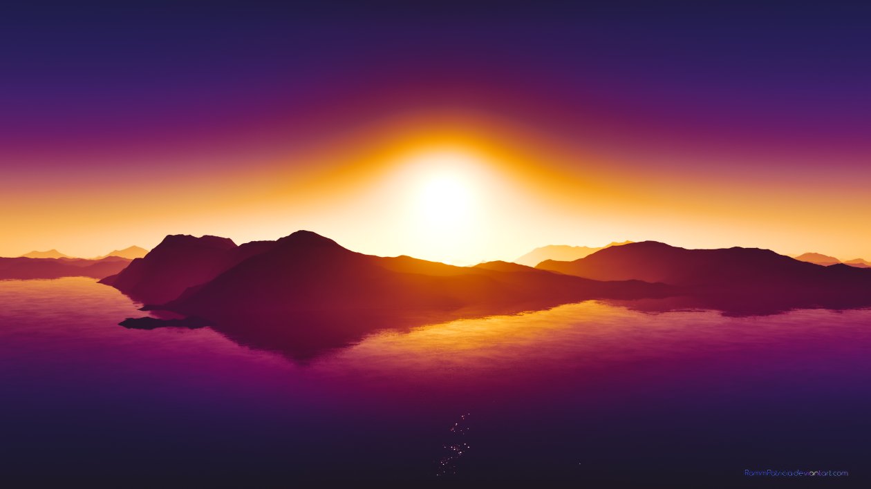 Summer Sunset 4k