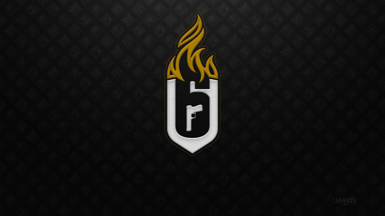 Tom Clancys Rainbow Six Siege 4k Logo