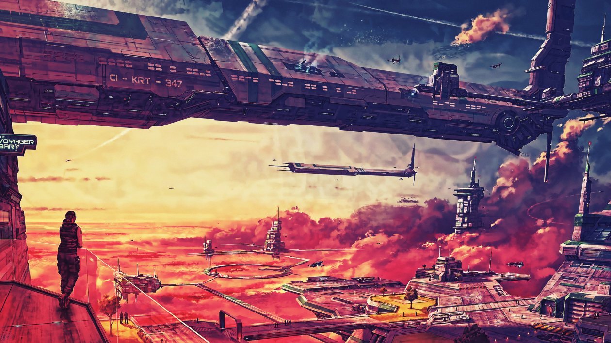 Star Citizen Video Game Concept Art