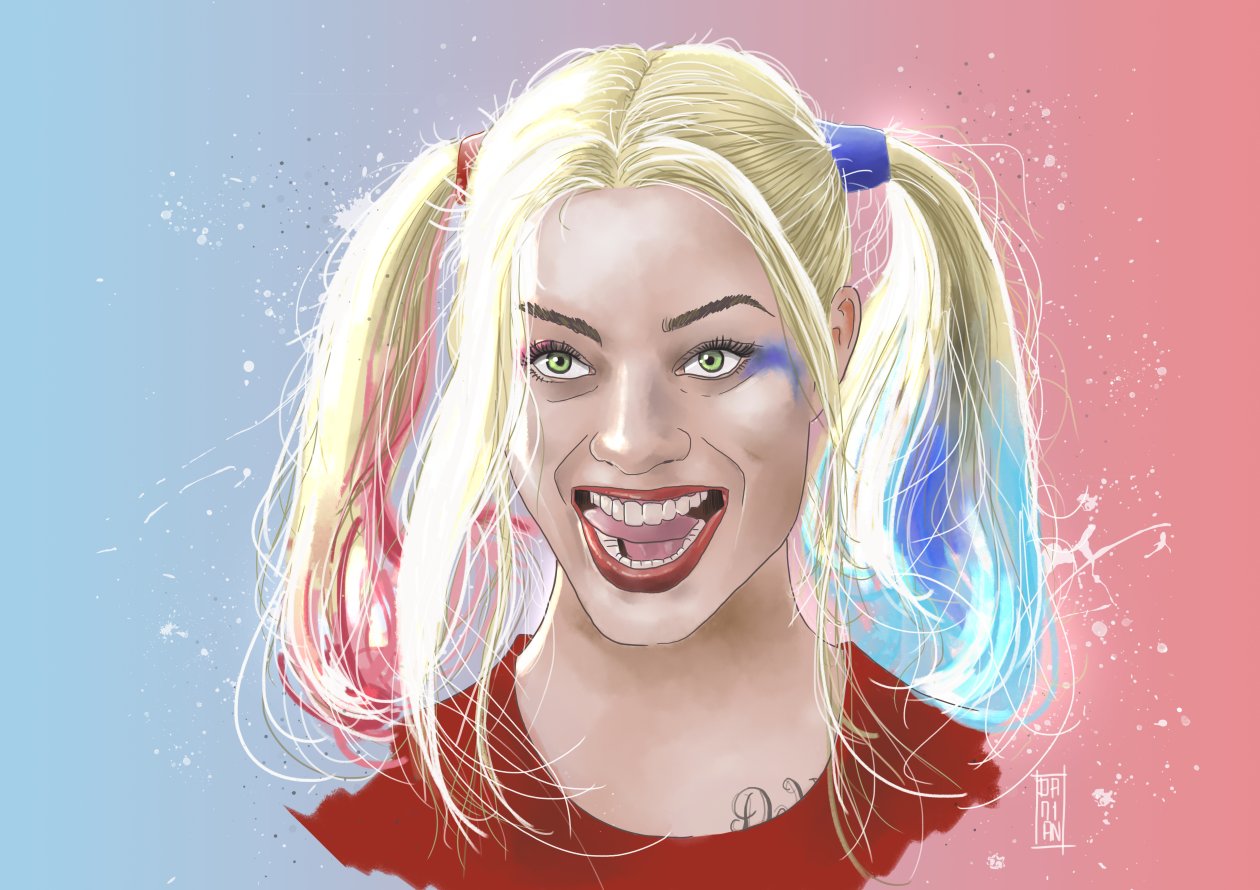 Harley Quinn Artwork 5k