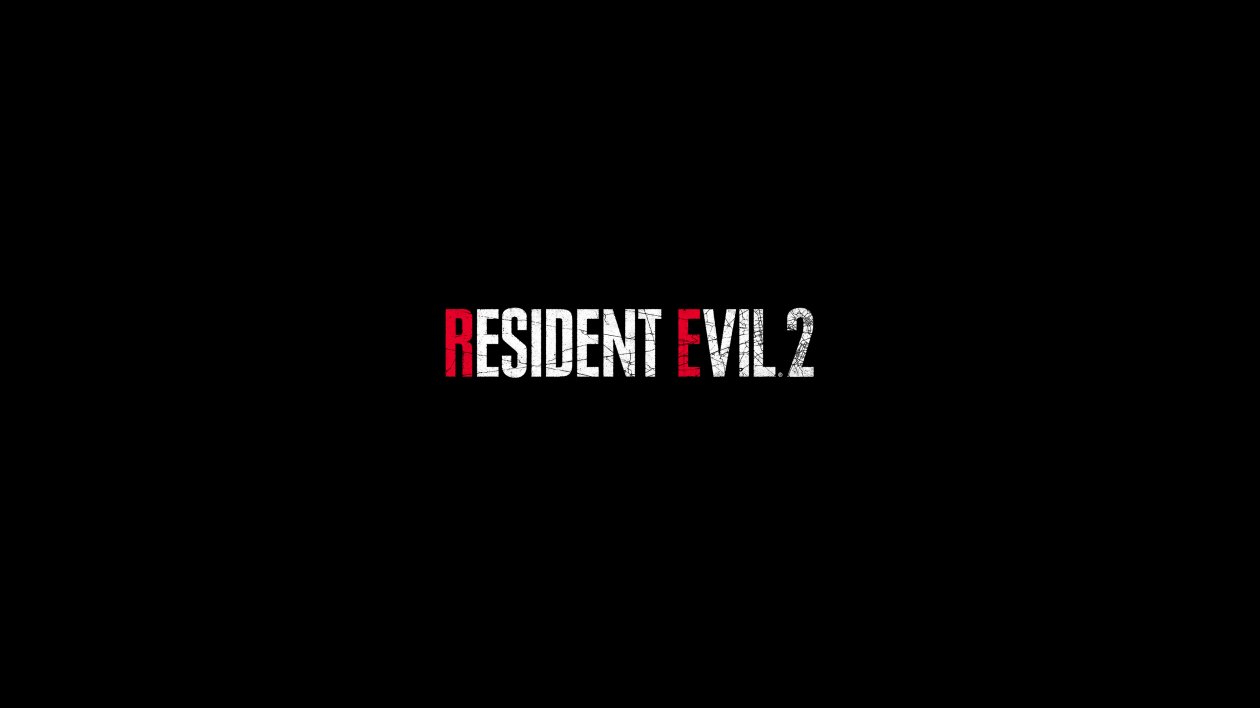 Resident Evil 2 Logo 4k