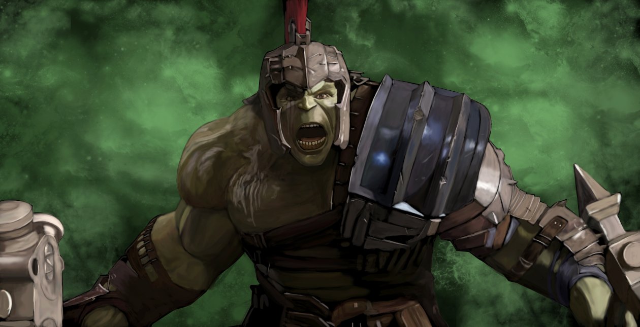 Hulk Gladiator Artwork