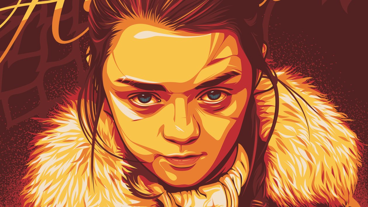 Arya Stark Digital Art