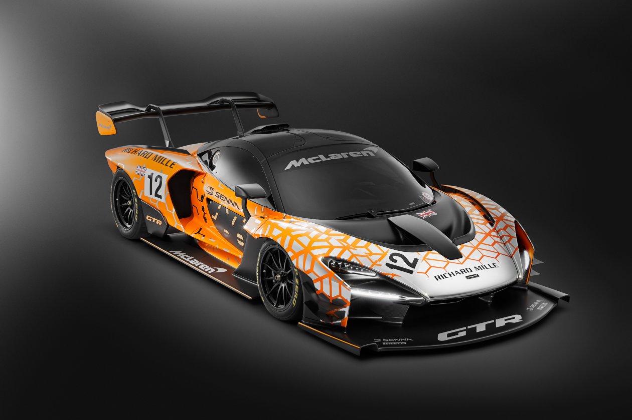 McLaren Senna GTR Concept 4k