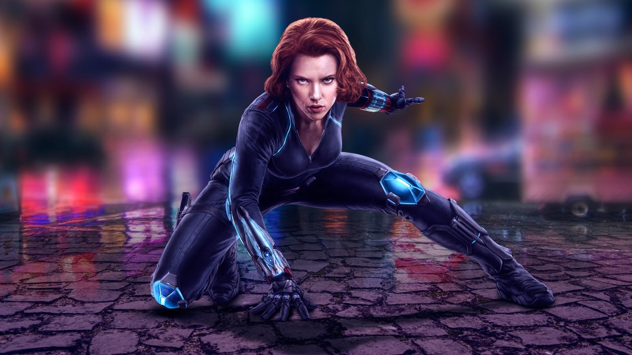 Black Widow 4k