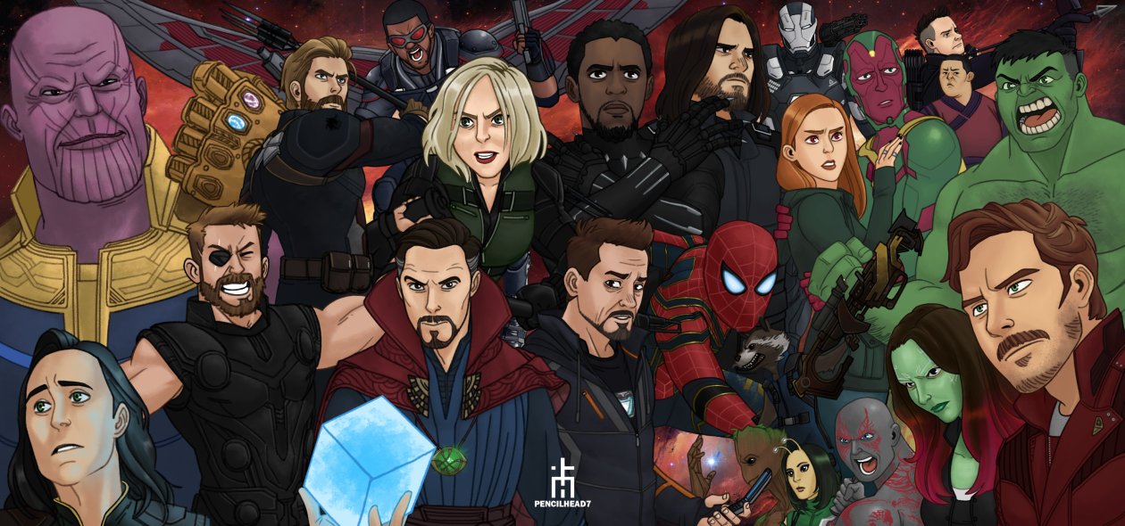 Avengers Infinity War Artwork