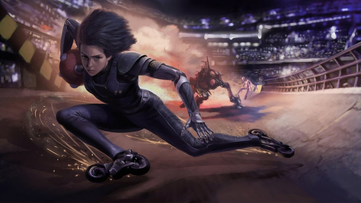 4k Alita New Art