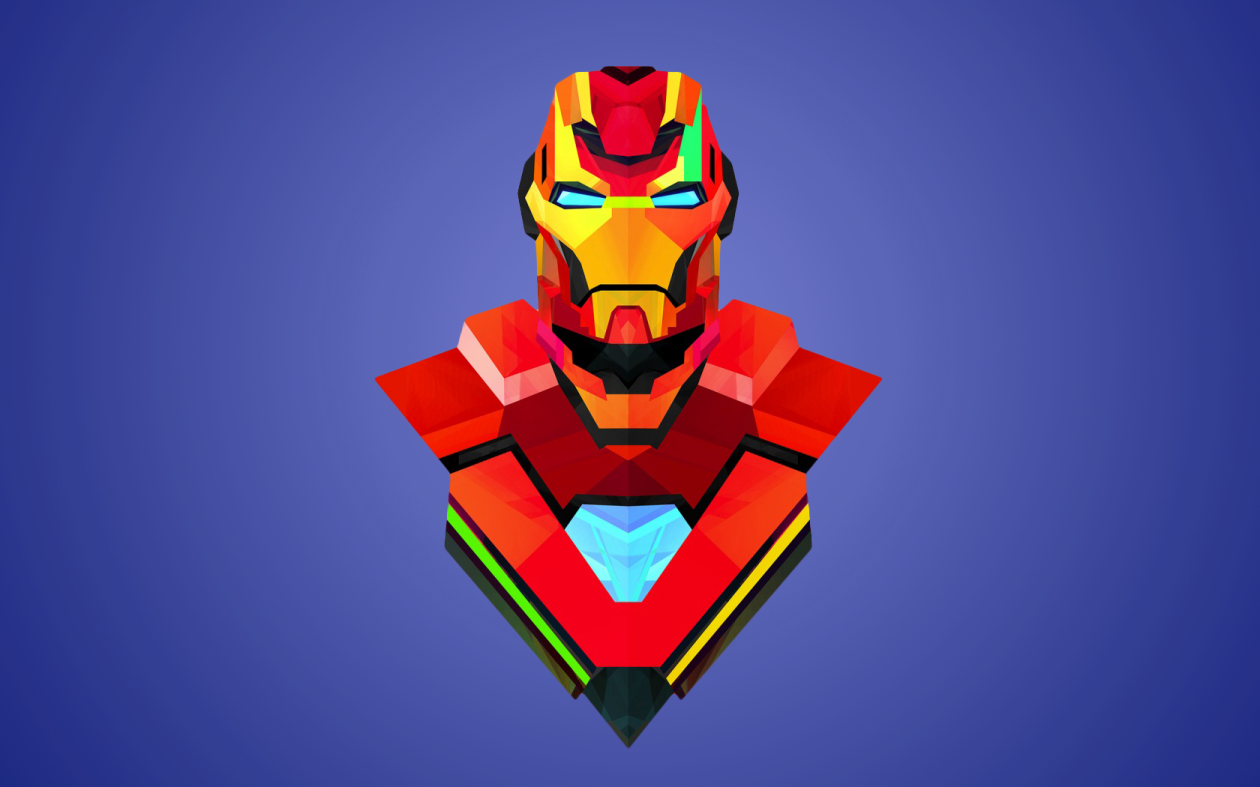 Iron Man Art Abstract