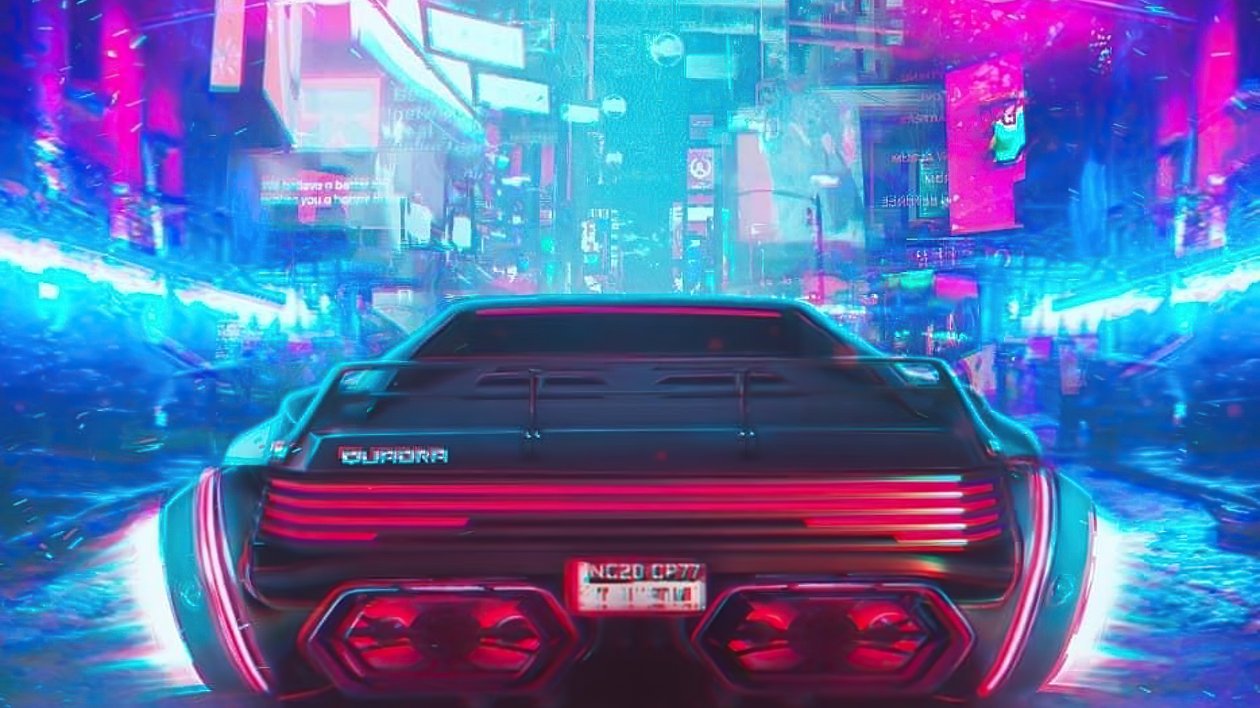 Retro Cyberpunk Ride 4k