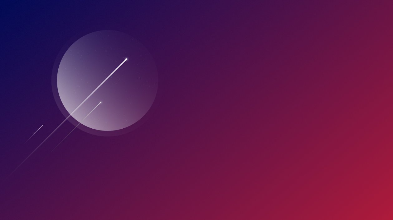 Minimalism Shooting Stars 4k