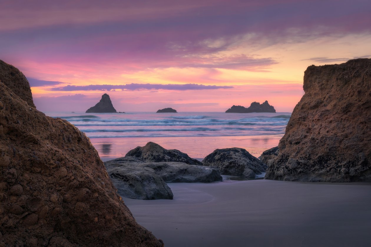 Dawn At Kairakau Beach