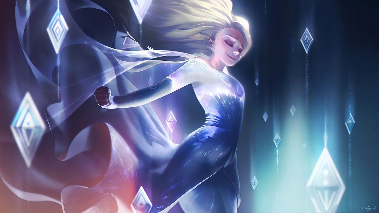 Frozen Disney Elsa 4k