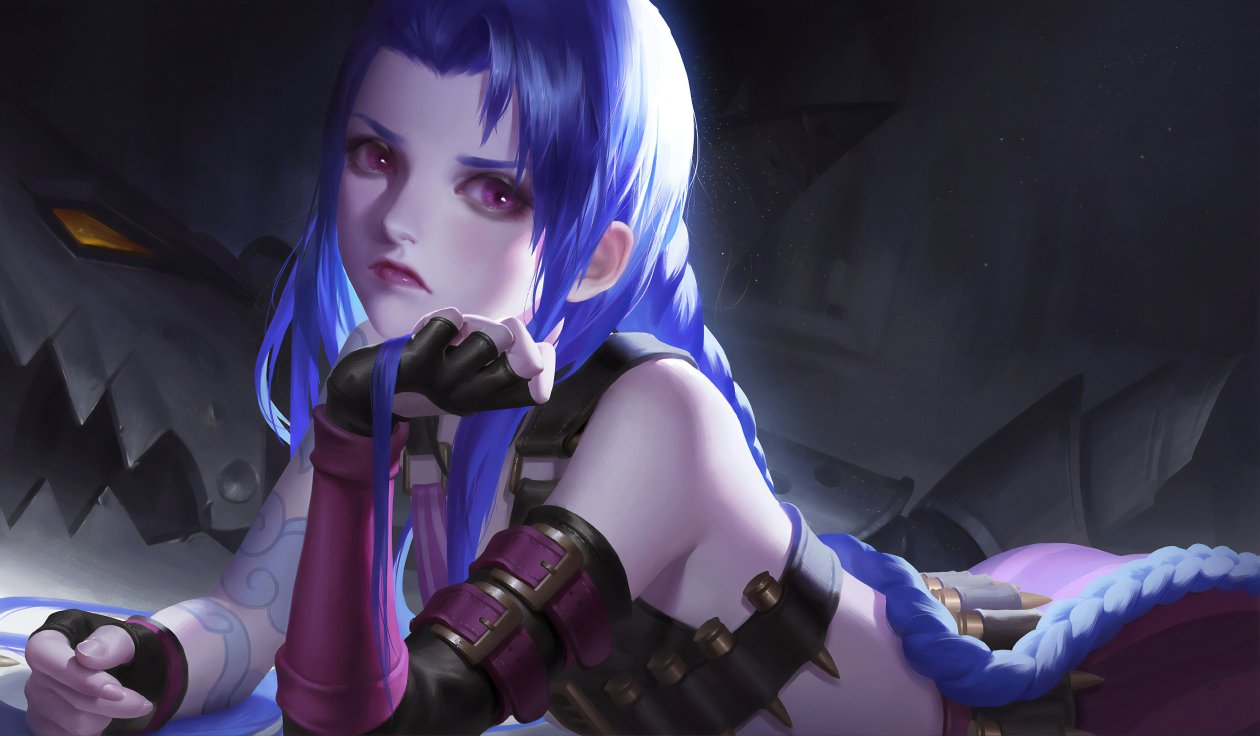 Jinx Lol Fanart 4k