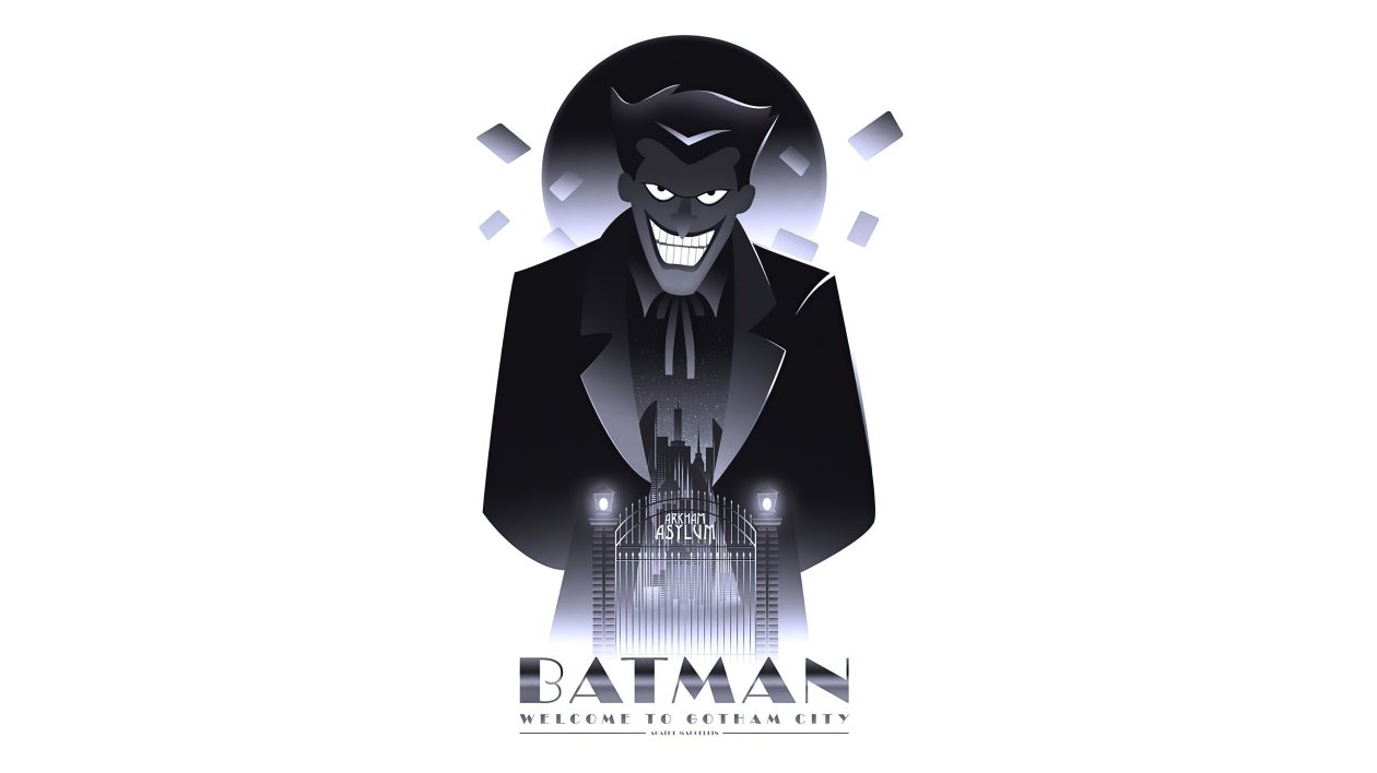 Joker Batman Welcome To Gotham City