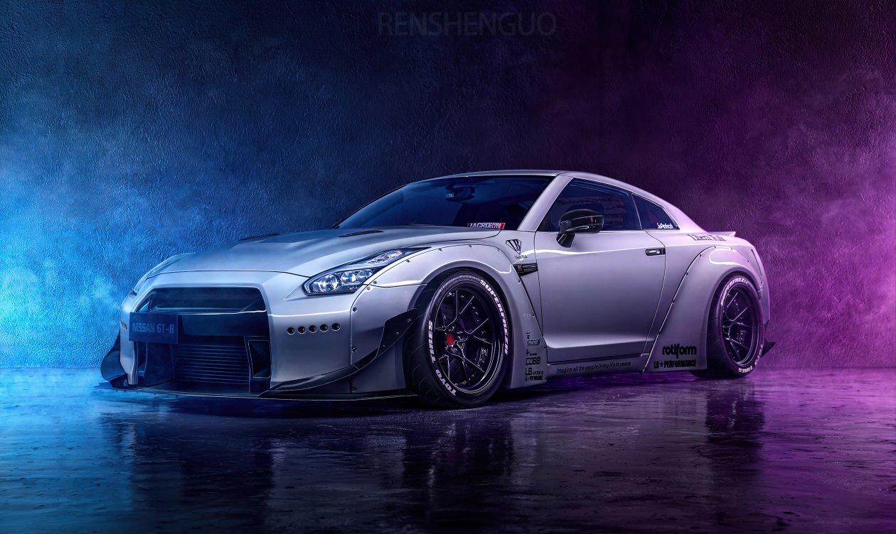 4k Grey Nissan Gtr 2020