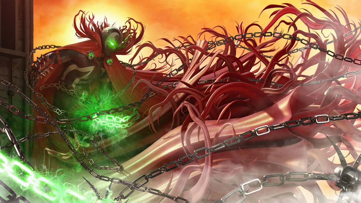 Spawn Superhero 3d Art