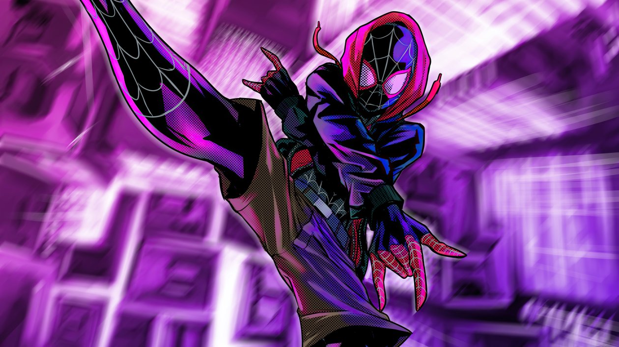 Spiderman Into The Spider Verse