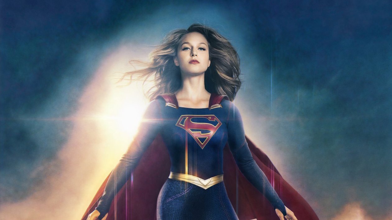4k Supergirl Art