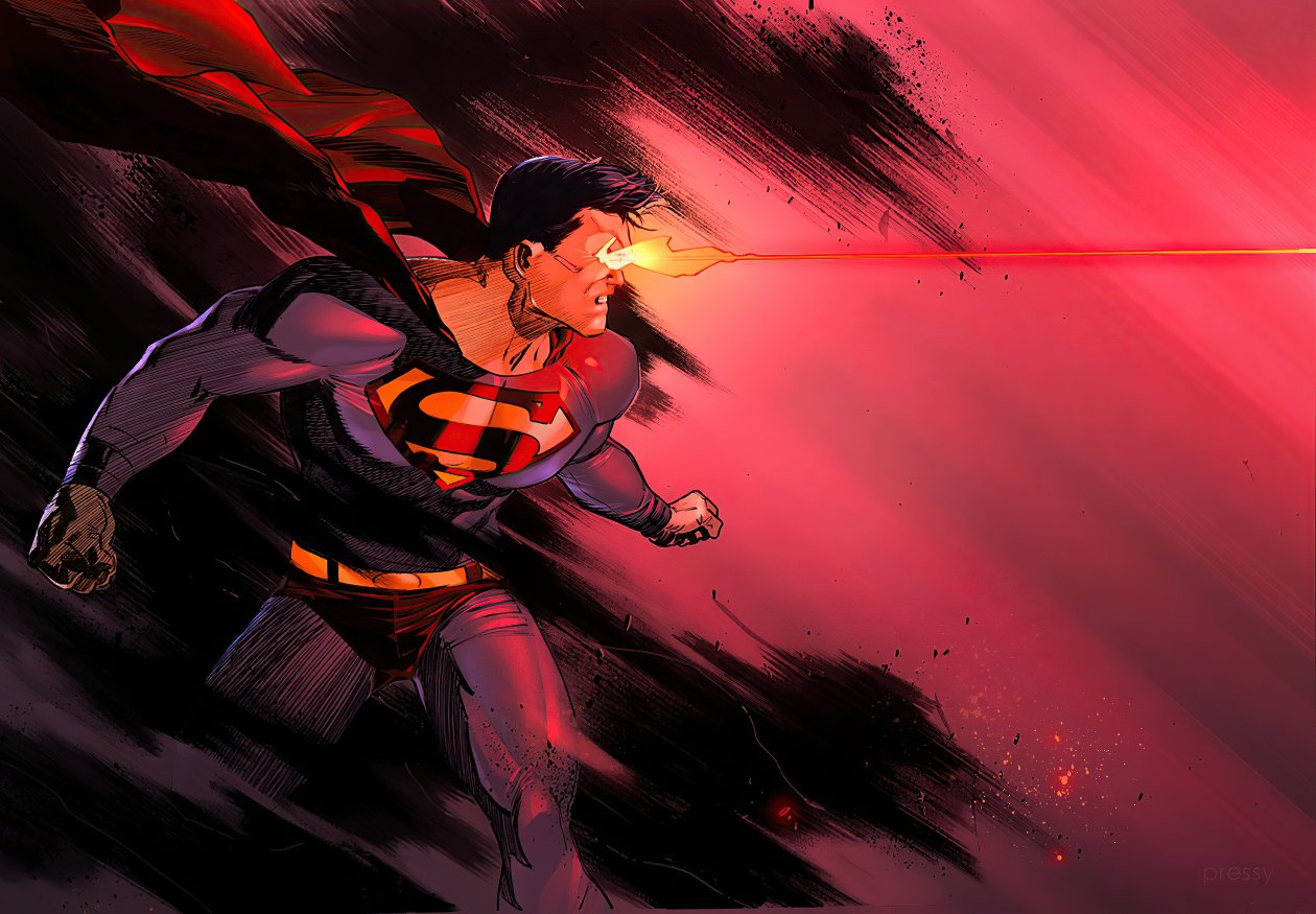 Superman Eye Laser