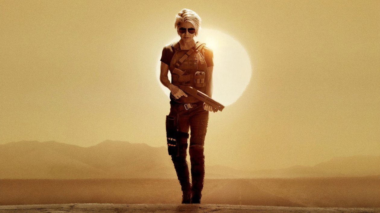 Linda Hamilton In Terminator Dark Fate 2019